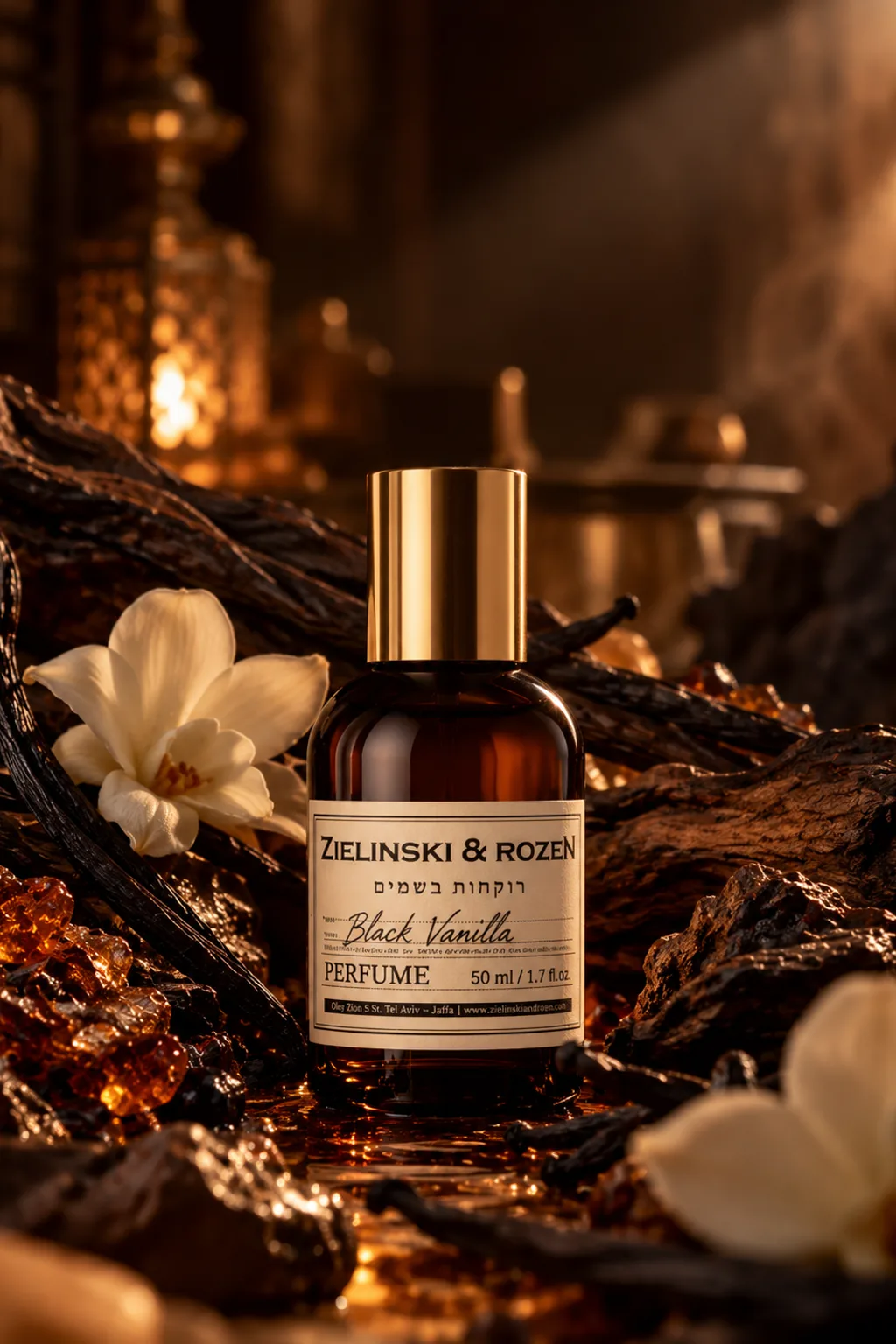 Black Vanilla de Zielinski & Rozen, flacon d'origine