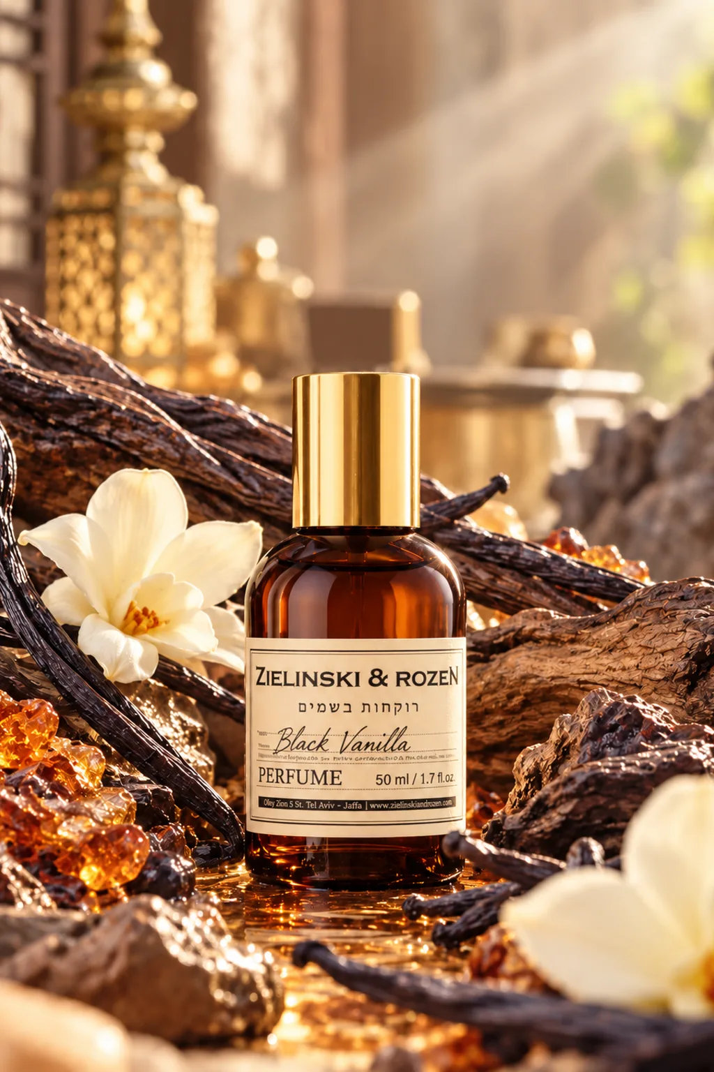 Black Vanilla de Zielinski & Rozen, flacon d'origine