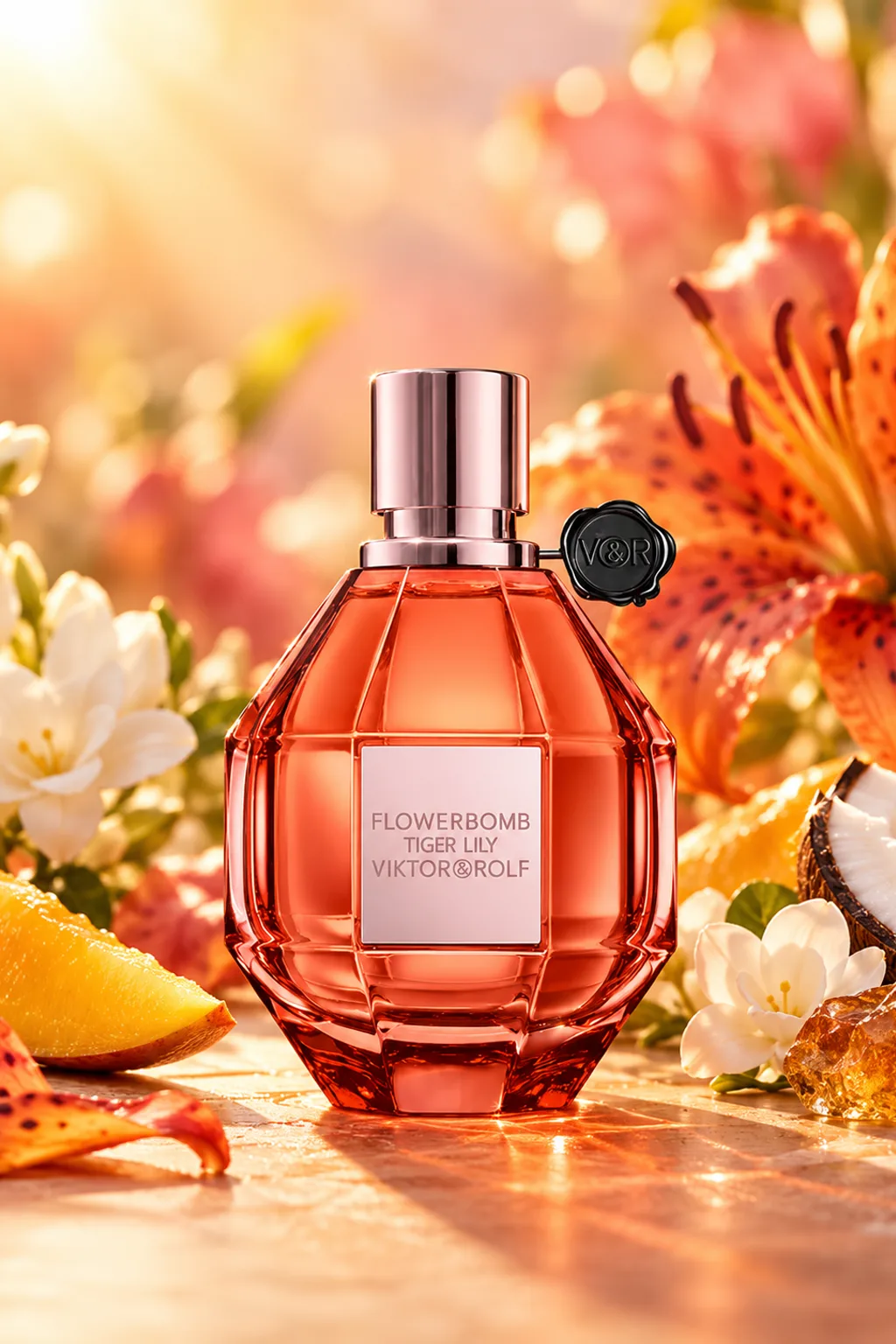 Flowerbomb Tiger Lily de Viktor & Rolf, flacon d'origine