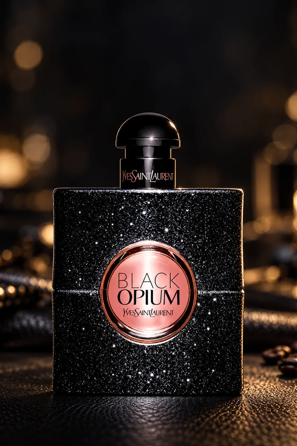 Black Opium de Yves Saint Laurent, flacon d'origine