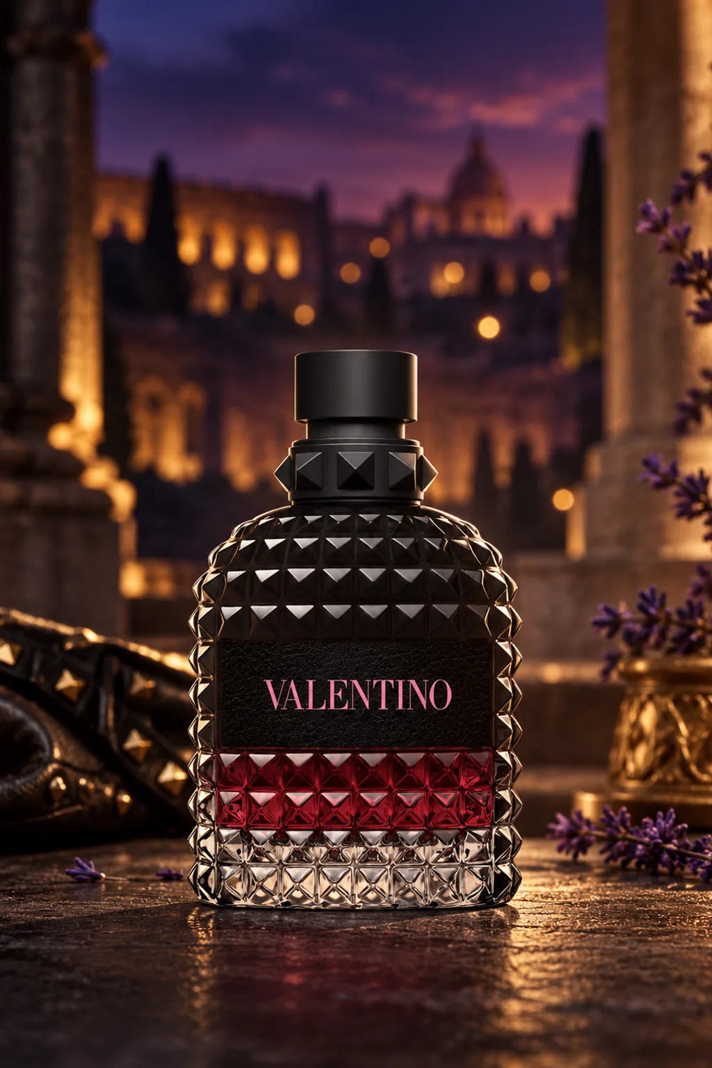 Born in Roma Uomo Intense de Valentino, flacon d'origine