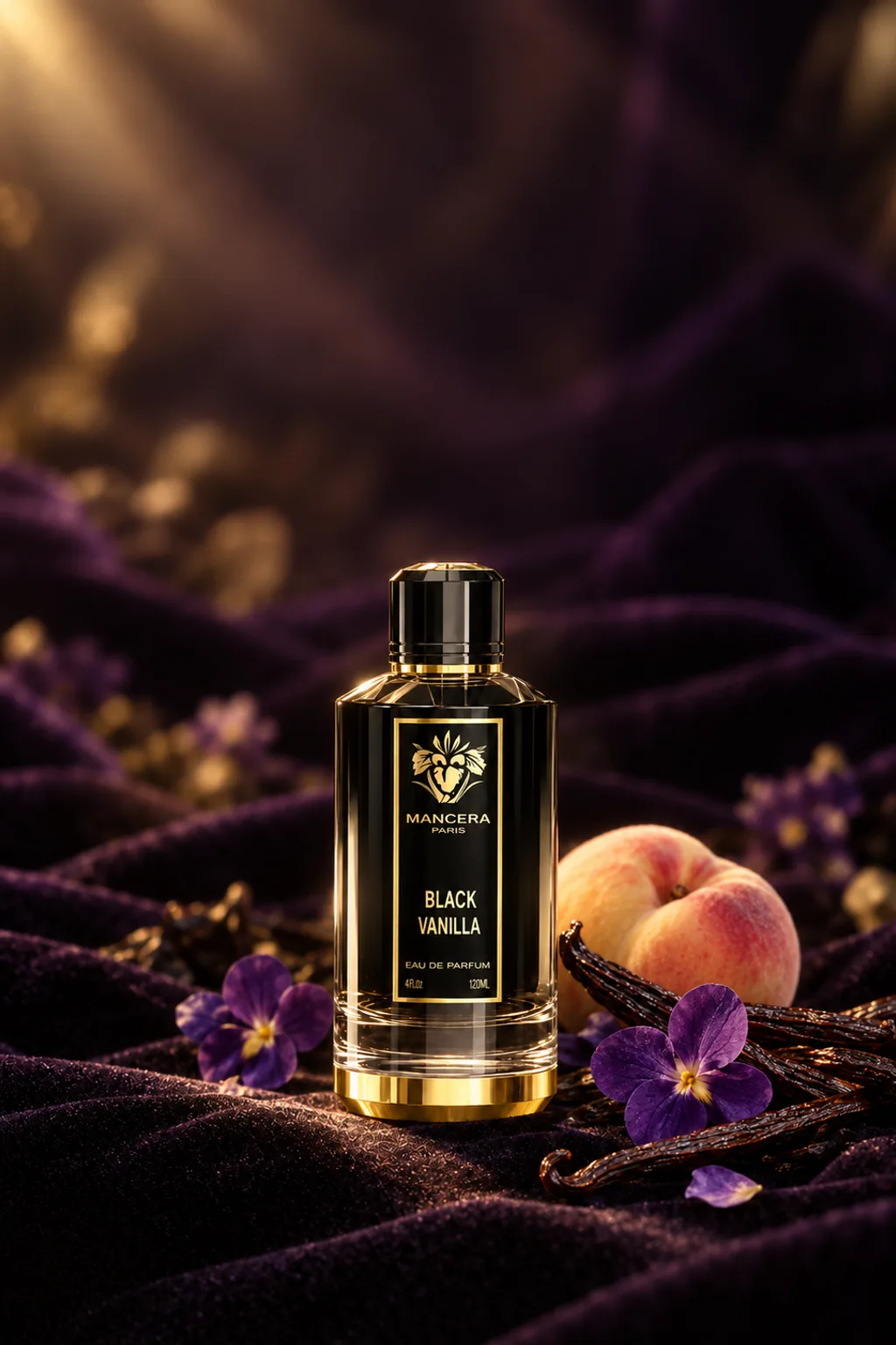 Black Vanilla de Mancera, flacon d'origine