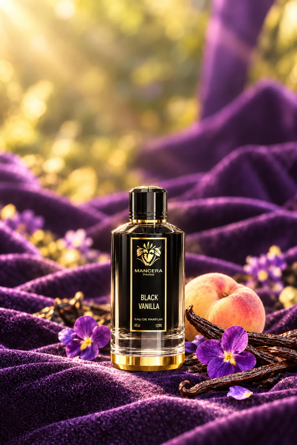 Black Vanilla de Mancera, flacon d'origine