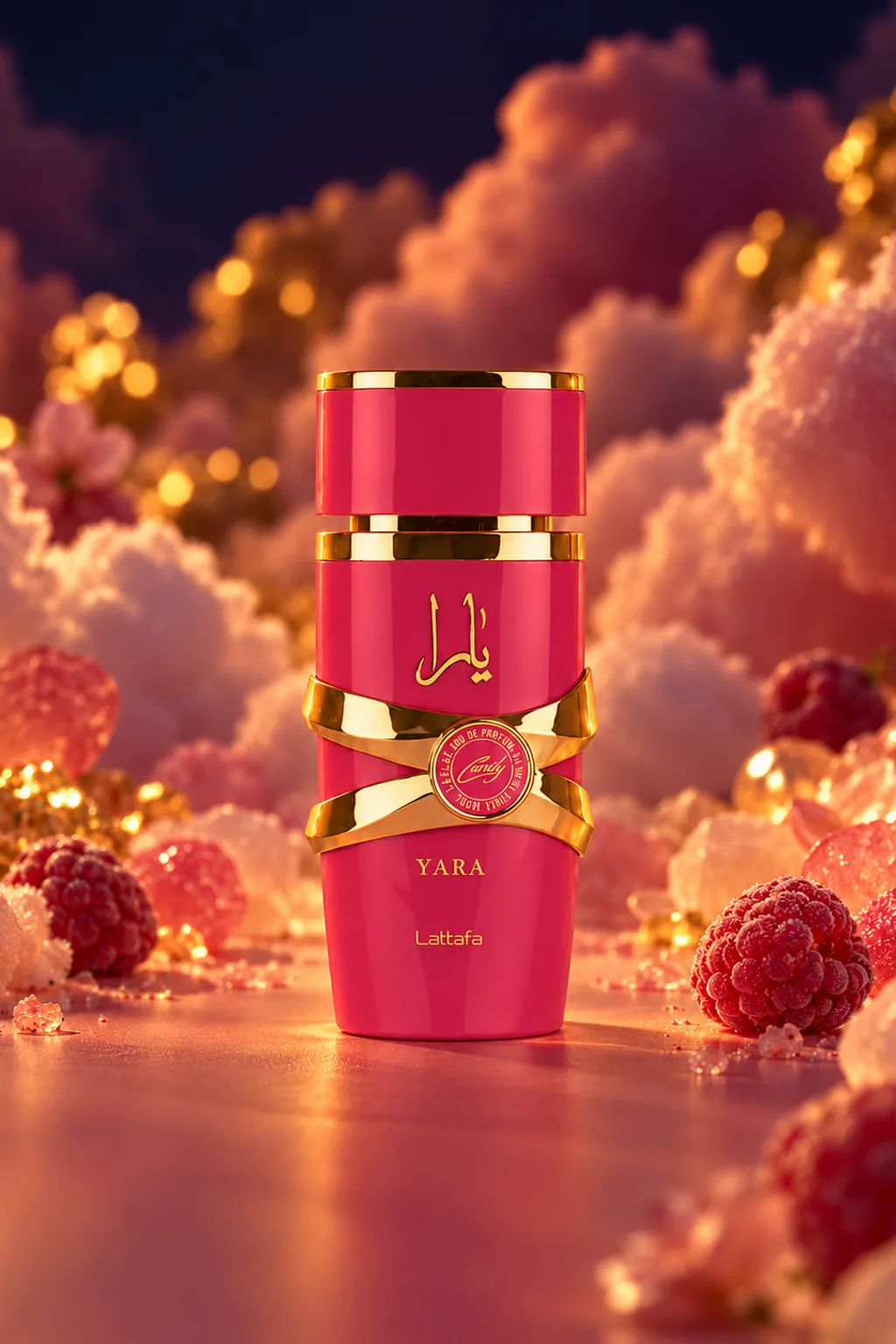 Yara Candy de Lattafa, flacon d'origine