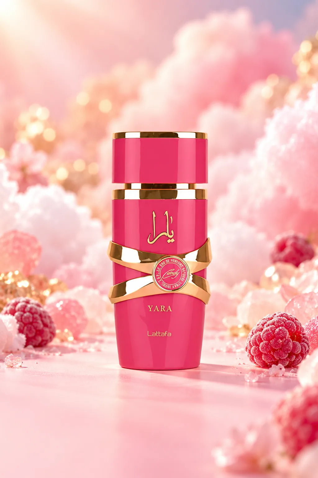 Yara Candy de Lattafa, flacon d'origine