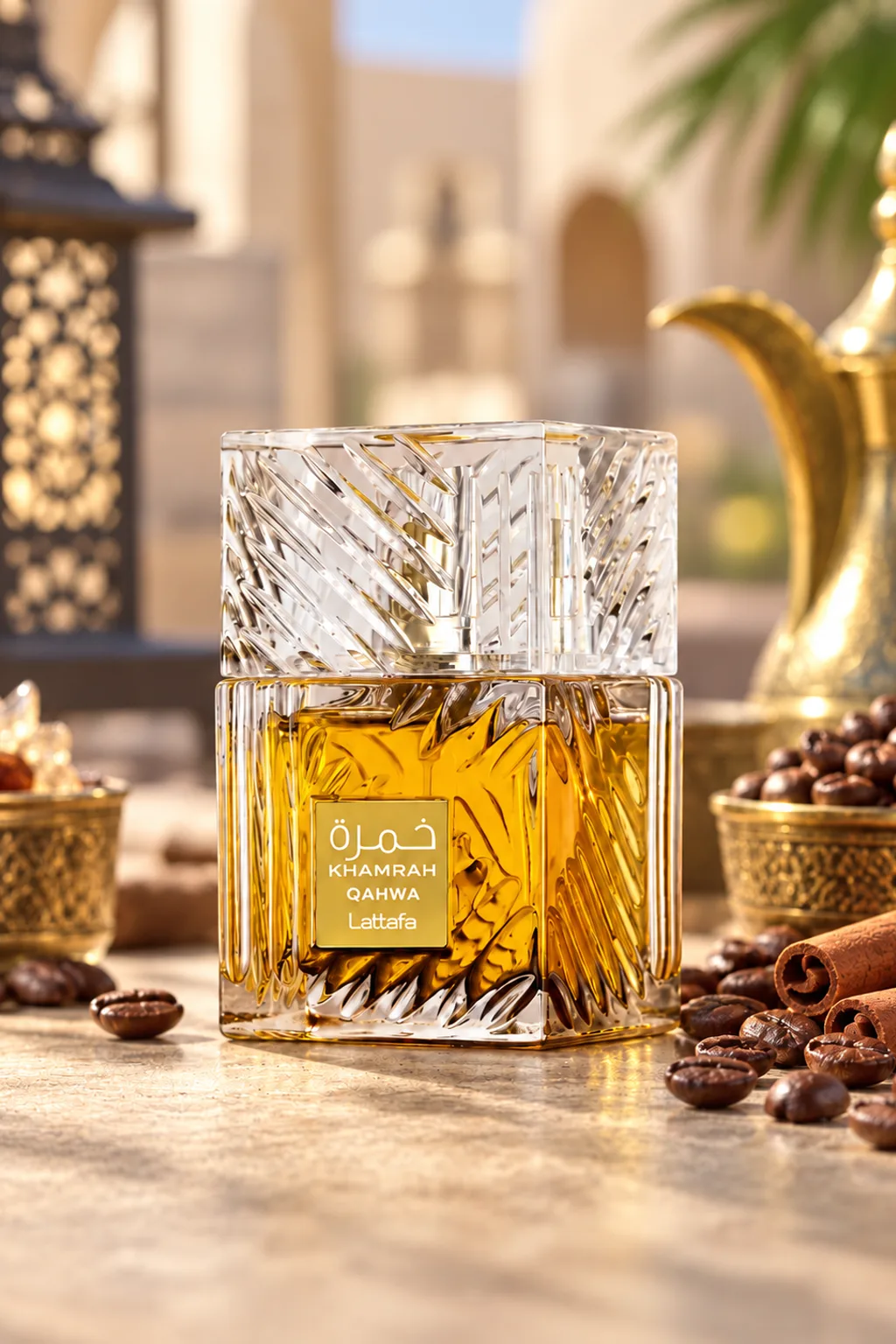 Khamrah Qahwa de Lattafa, flacon d'origine