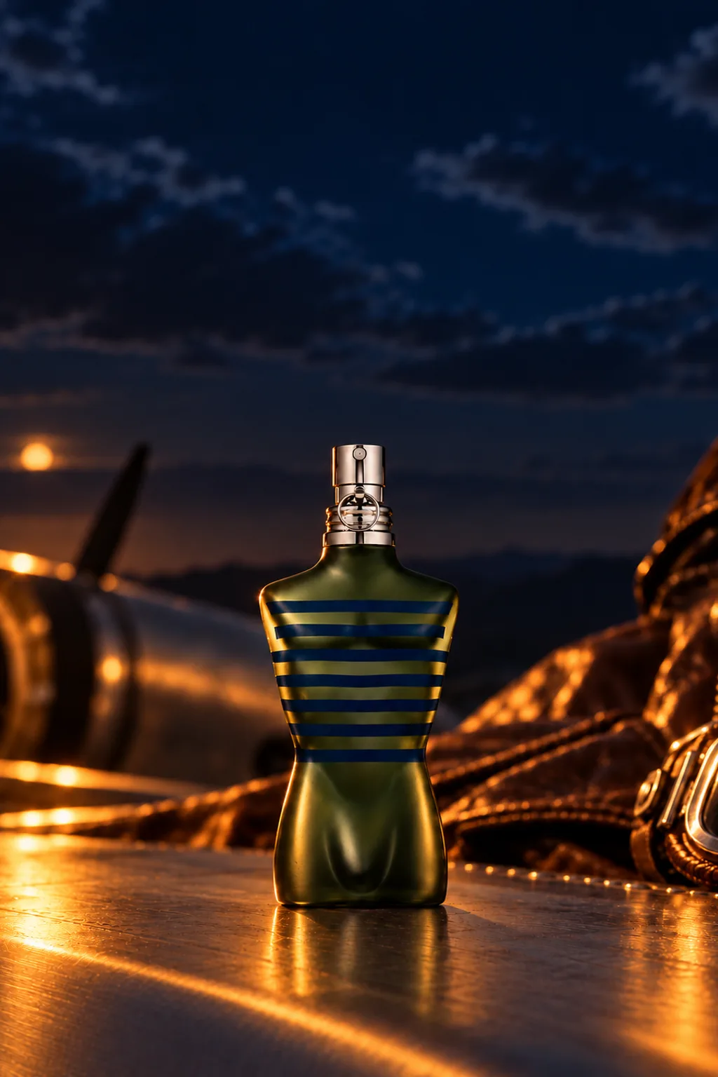 Le Male Aviator de Jean Paul Gaultier, flacon d'origine