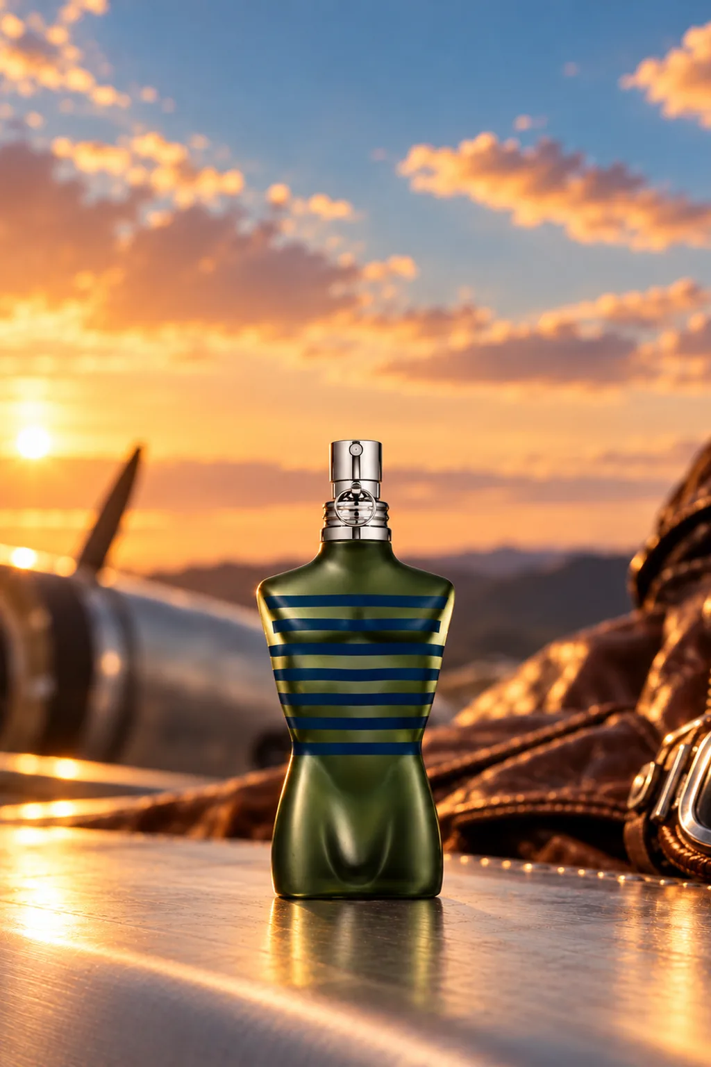 Le Male Aviator de Jean Paul Gaultier, flacon d'origine
