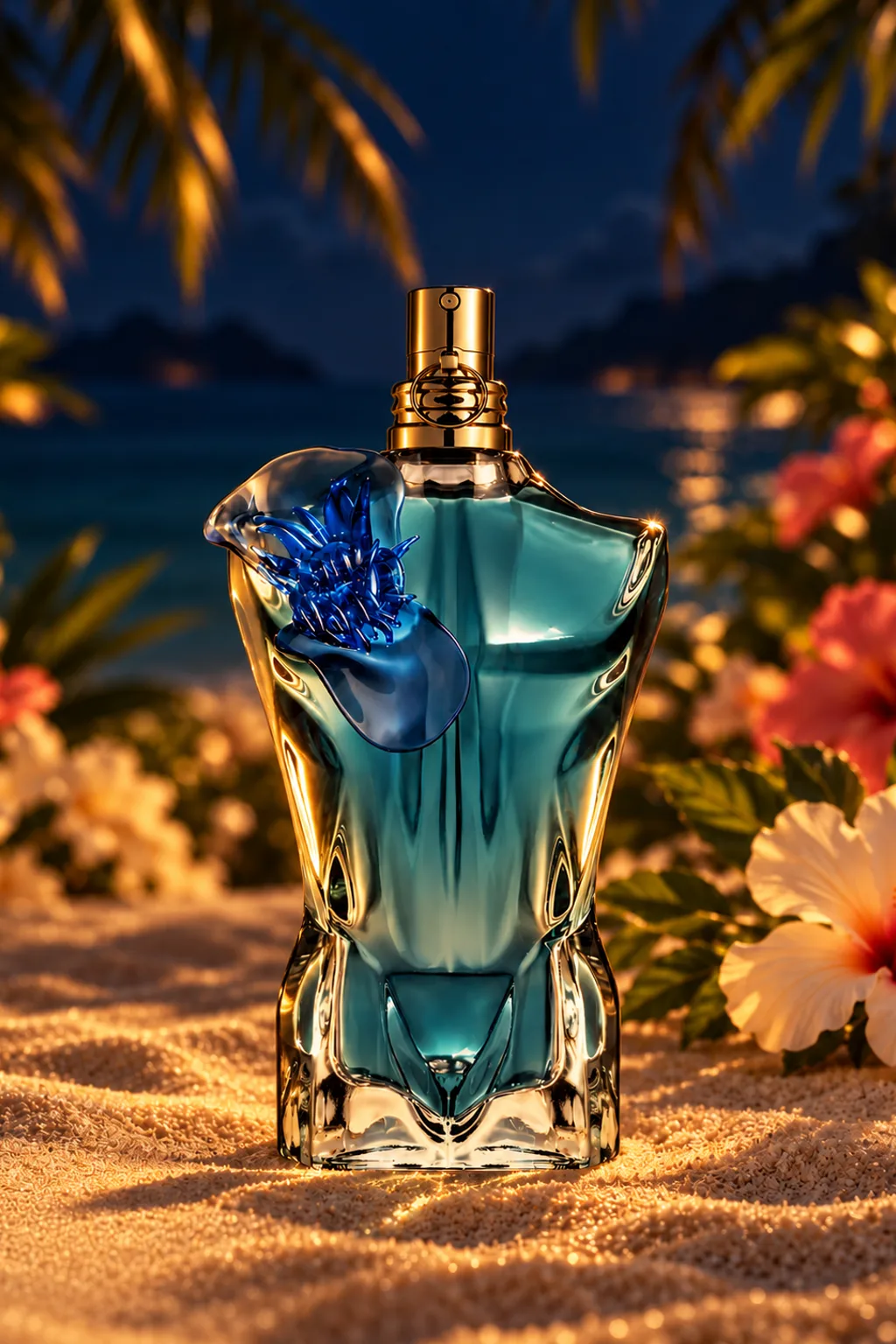 Le Beau Flower Edition de Jean Paul Gaultier, flacon d'origine