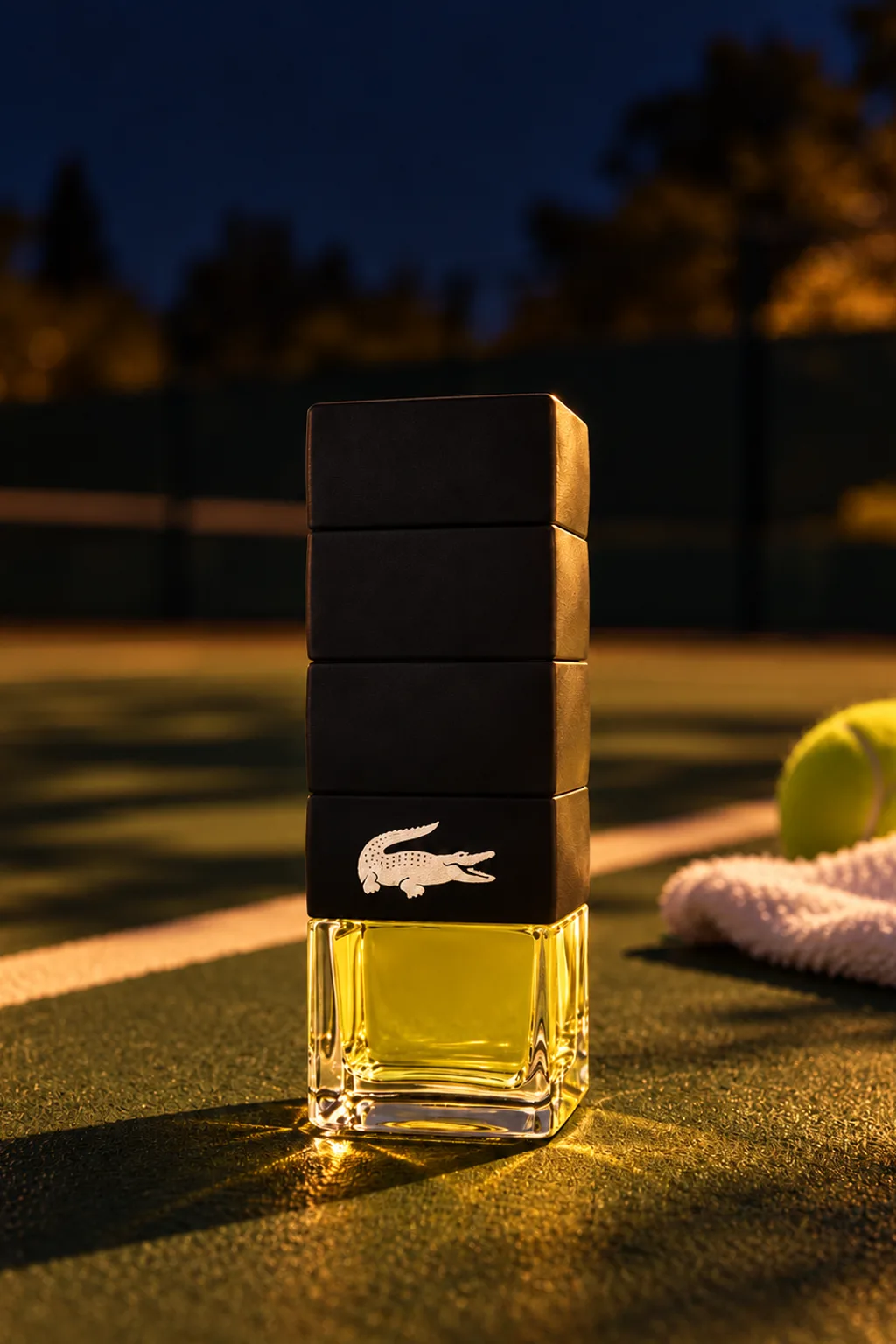 Challenge de Lacoste, flacon d'origine