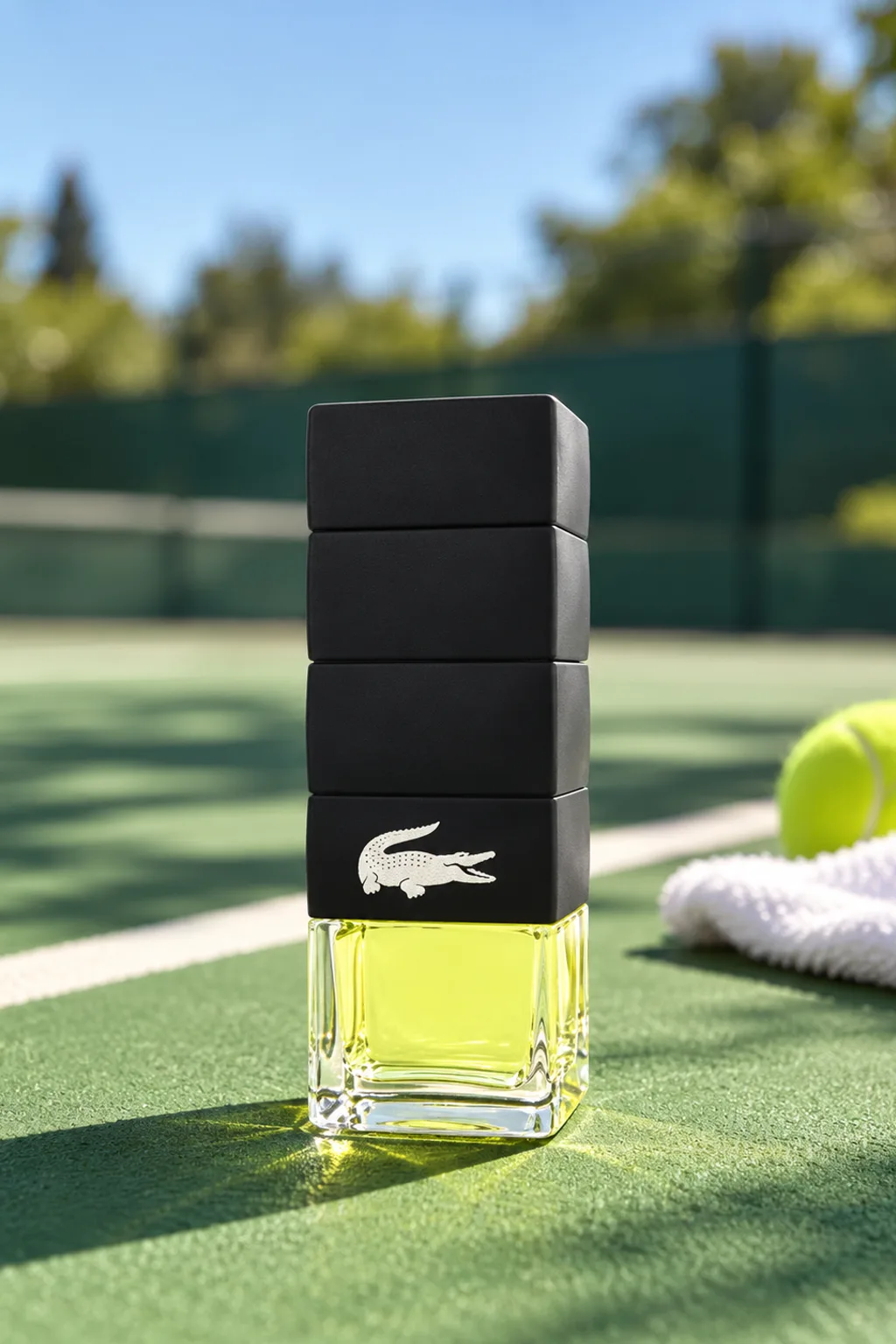 Challenge de Lacoste, flacon d'origine