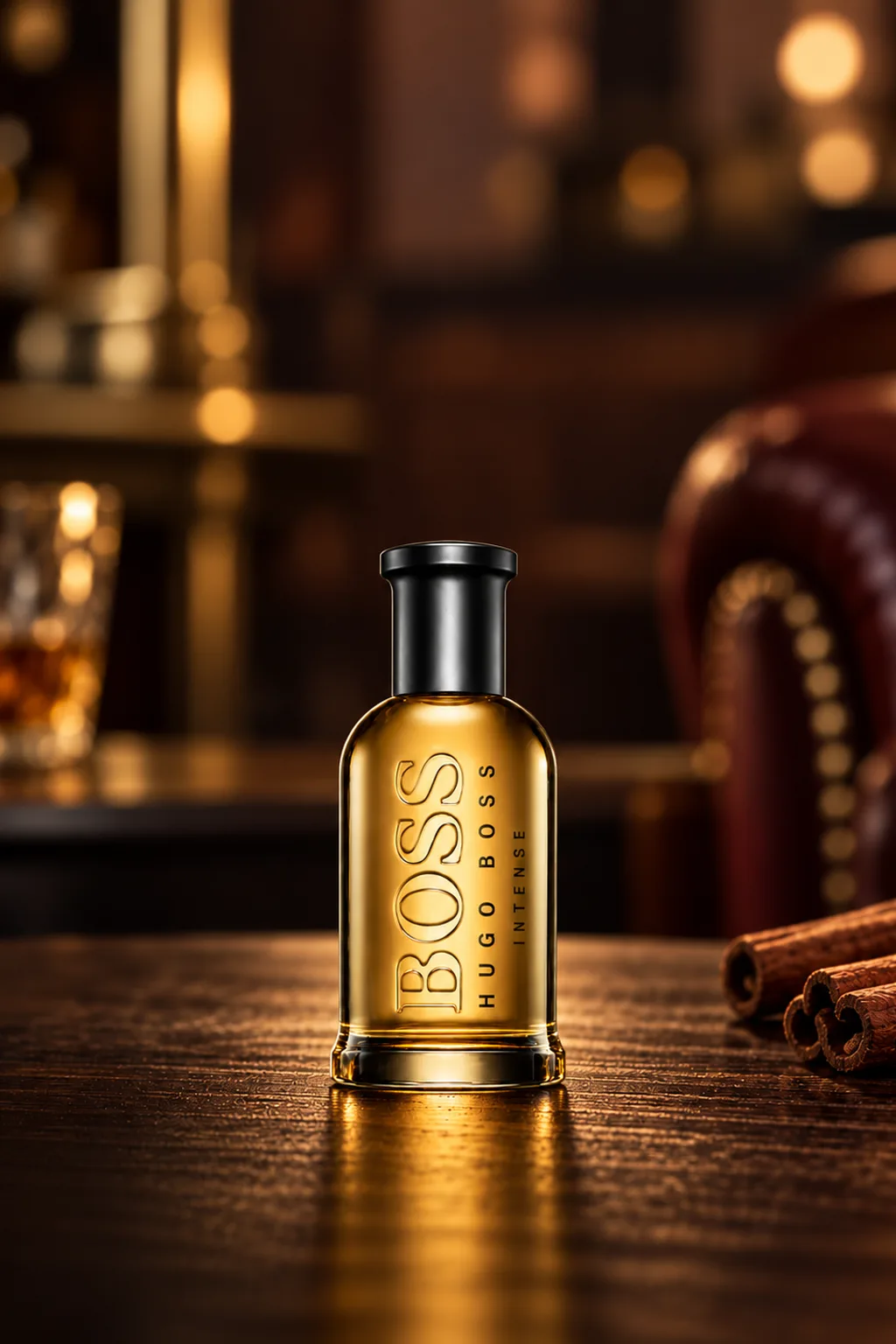 Boss Bottled Intense de Hugo Boss, flacon d'origine