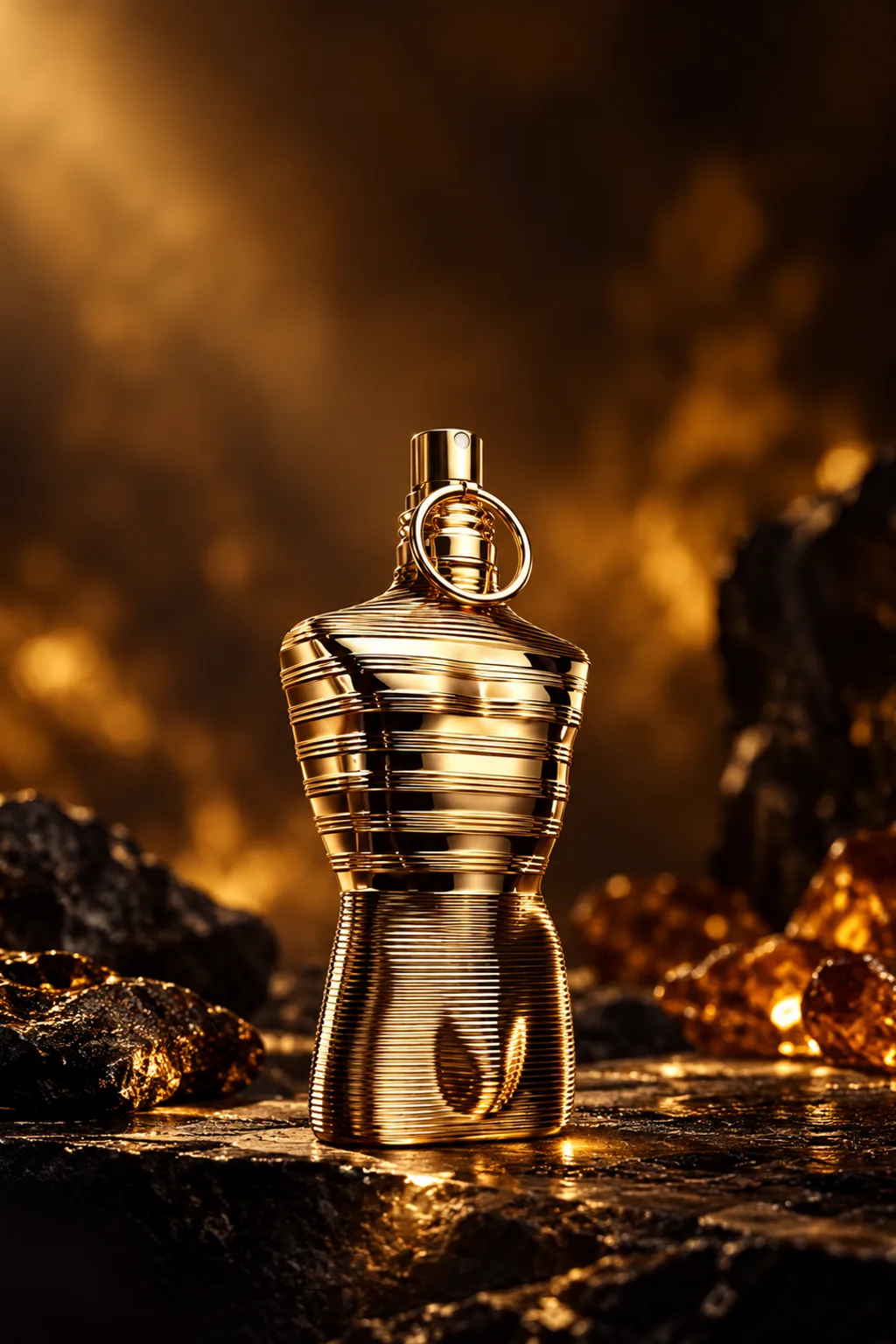 Le Male Elixir Absolu de Jean Paul Gaultier, flacon d'origine