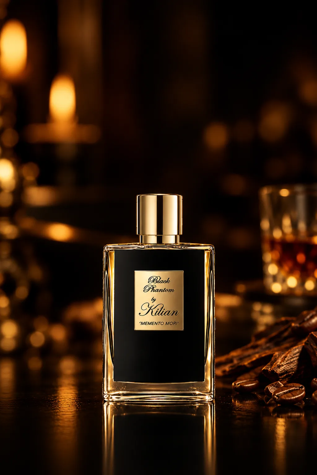 Black Phantom de Kilian, flacon d'origine