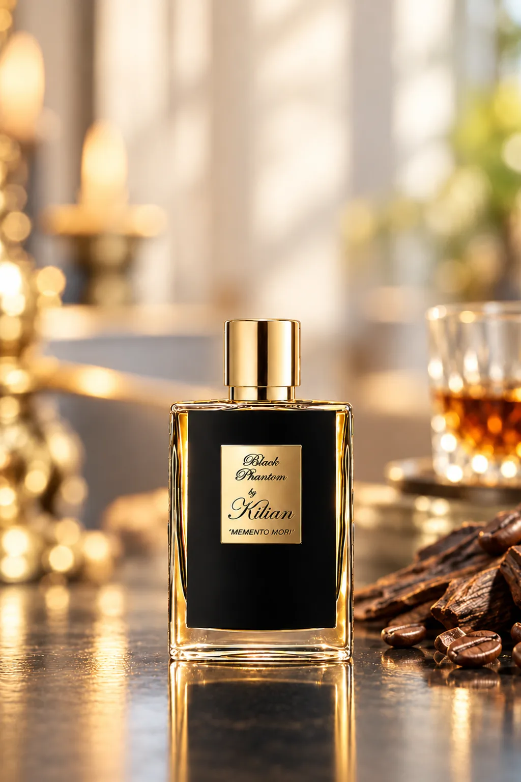 Black Phantom de Kilian, flacon d'origine