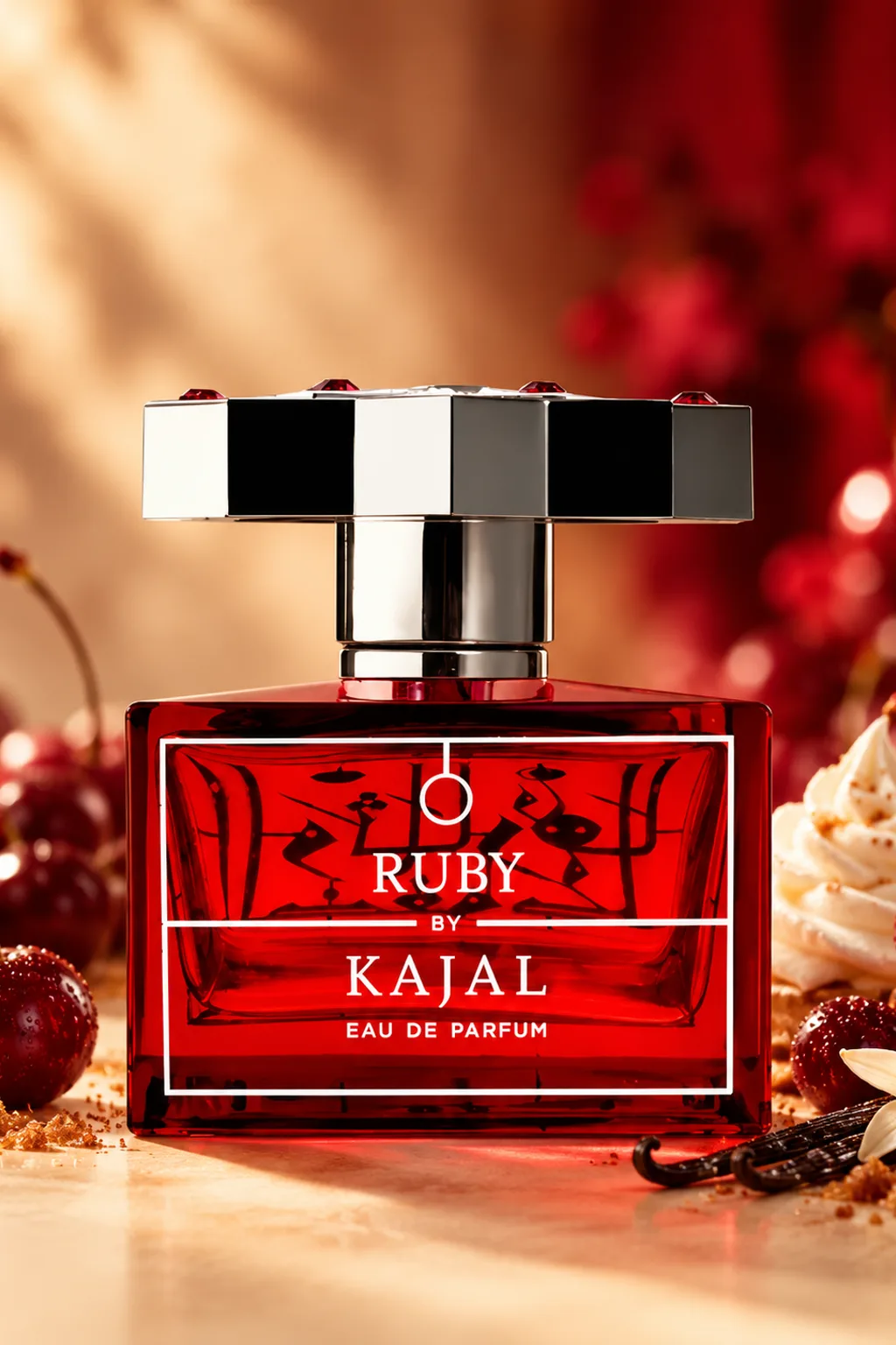 Ruby de Kajal, flacon d'origine